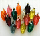 14 ornamenti di Natale in vetro russo vintage dell'URSS decorazioni...