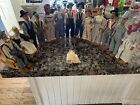 1950’s Ply-Things Planned for play wood figures, 14 In Total. Very Rare