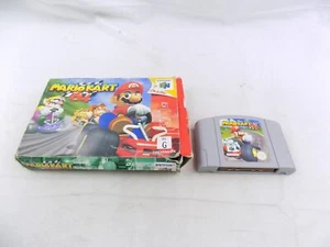 Boxed Nintendo 64 N64 Mario Kart 64 - Inc Manual - PAL - Free Postage - Picture 1 of 5