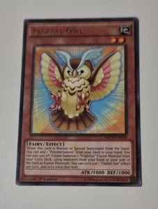 Fluffal Owl - NECH-EN018 - Rare - 1st Edition - Yugioh TCG - Picture 1 of 1