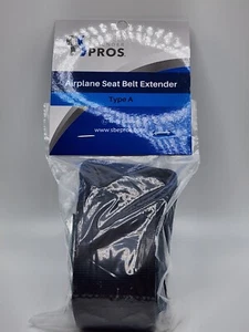 Seat Belt Extender Type A Pros Airplane Safety Certified 7" - 24" - Picture 1 of 3