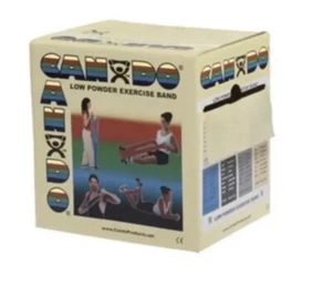 Low Impact Low Powder Exercise Band, 50 yard roll, Tan: XX-Light - Picture 1 of 1