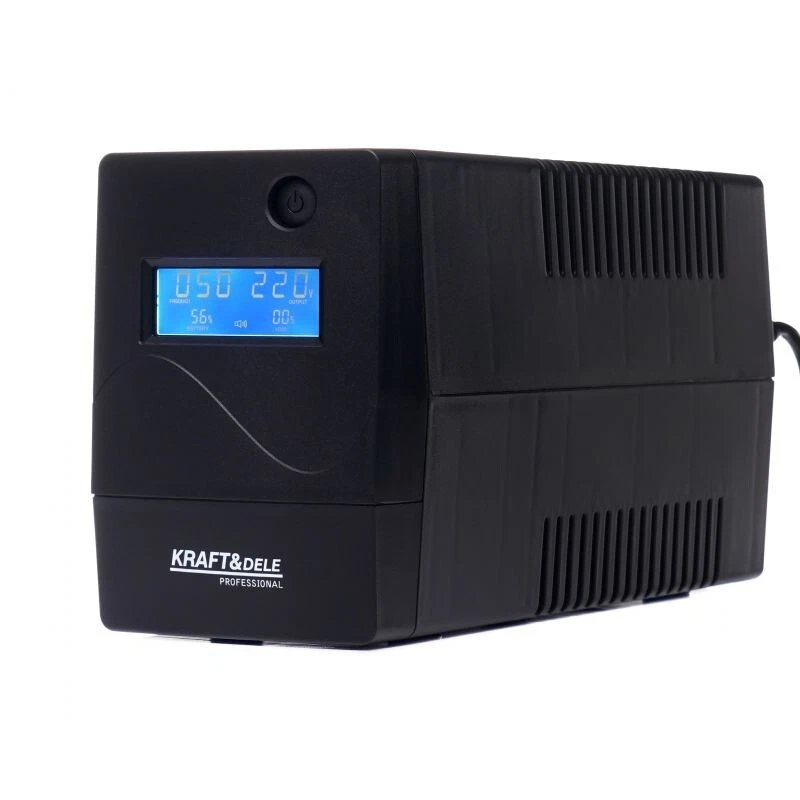 UPS Unterbrechungsfreie Stromversorgung USV Anlage 1000VA LCD Notstromversorgung - Bild 1 von 4