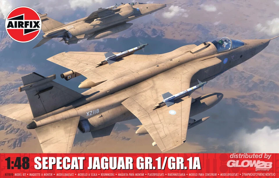 Airfix: SEPECAT Jaguar GR.1/GR.1A in 1:48 [3129028688] - Immagine 1 di 1