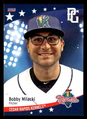 Bobby Milacki 2022 Choice Cedar Rapids Kernels #18   Cedar Rapids Kernels - Image 1 of 2