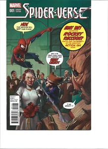 SPIDER-VERSE# 1 (MARVEL 2015)AUNT MAY/ROCKET RACOON VARIANT-VF - Picture 1 of 2
