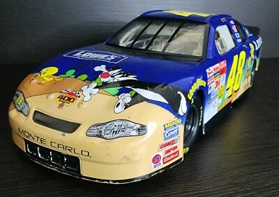 Jimmie Johnson #48 Lowe's/ Looney Tunes Rematch ROOKIE 2002 NASCAR 1:18 DieCast - Image 1 of 4