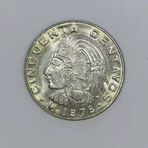 1978 Mexico 50 CENTAVOS GEM BU #H119 - Picture 1 of 2