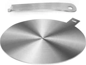 Induction Plate Adapter, 9.45" Stainless Steel Heat Diffuser for Glass Cooktops - Picture 1 of 6