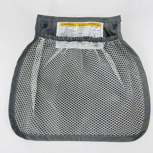 Graco Pack N Play Playard Replacement Part Gray Mesh Snap Pocket Organizer - Picture 1 of 13