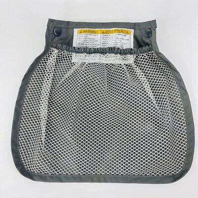 Graco Pack N Play Playard Replacement Part Gray Mesh Snap Pocket Organizer - Image 1 of 4