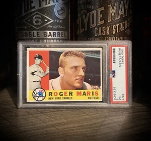 Roger Maris PSA 5 EX 1960 Topps #377 M&M Boys, The Chase, Yankees Legend - Picture 1 of 4