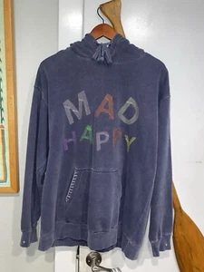 MAD HAPPY HOODIE MENS SIZE LARGE - Picture 1 of 3