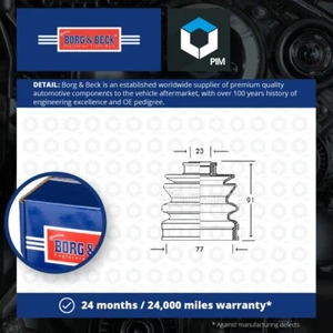 Bota articulada CV se adapta a polaina de eje de transmisión exterior delantera MAZDA MX3 EC 1.8 92 a 97 C.V. - Imagen 1 de 2