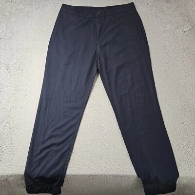 Armani Exchange Pants Mens 30 Navy Woven Ripstop Lightweight Tech Taper Jogger - Image 1 of 4