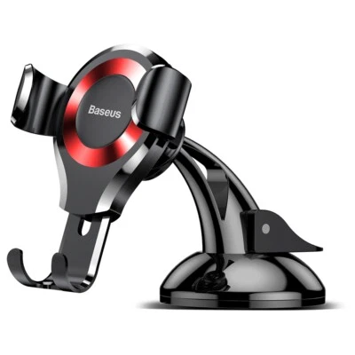 Baseus 360° Car Phone Holder Gravity Dashboard Windscreen Suction Mount Stand UK - Image 1 of 4
