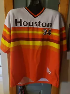 NOLAN RYAN HOUSTON ASTROS JERSEY STEK BRAND ULTRA RARE! 1972 VINTAGE SIZE 3XL - Picture 1 of 7