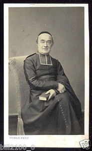 Photo cdv Pierre Petit .  Monseigneur Débeauvais ? - Imagen 1 de 1