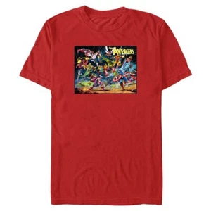 Men's Marvel Avengers Classic The Avengers 60th Cover T-Shirt - Picture 1 of 2