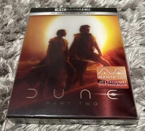 DUNE PART TWO | 4K + BLU-RAY STEELBOOK | MANTA LAB DOUBLE LENTICULAR A - Picture 1 of 10