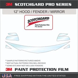 3M SCOTCHGARD PRO PAINT PROTECTION FILM CLEAR BRA FOR 22-22 CHEVROLET BOLT EUV - Picture 1 of 6