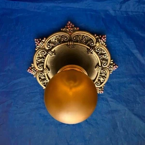 Rewired Single Flush Mount Rewired Polychrome Finish 25G - Picture 1 of 7