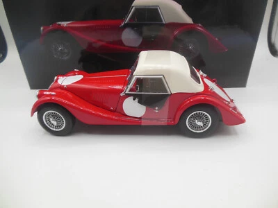 Kyosho 08114R Morgan 4/4 Competition in Red with White Hardtop 1:18 Scale - Image 1 of 4