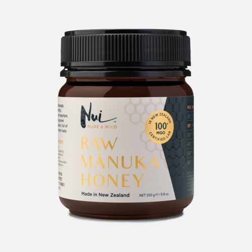 NUI Pure & Wild Manuka miele UMF 6+ MGO 100+ | Per il sistema immunitario | 250g