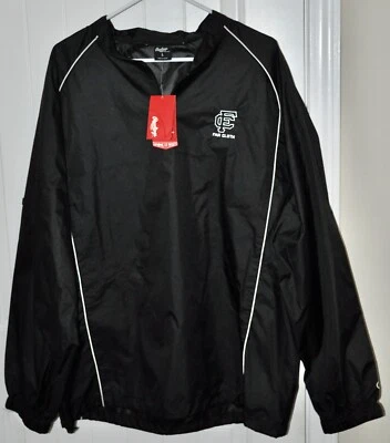 NWT Rawlings L Large Pullover Windbreaker Black Dynamic Fit System Fan Cloth - Image 1 of 4