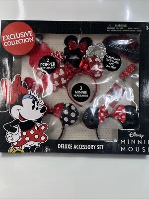 Juego de accesorios de lujo de colección exclusiva de Minnie Mouse de Disney Foto 1 de 4