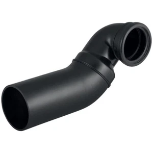 GE PE Anschlussbogen 90Gr für Wand-WC rechts gekröpft mit Erweiterung d90/90 - Bild 1 von 4