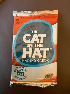 CAT in the HAT MOVIE TRADING CARD PACK FACTORY SEALED 2003