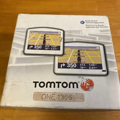 Tomtom One  3.5" GPS Portable Car Navigator Bundle N14644 Free Shipping - Image 1 of 4