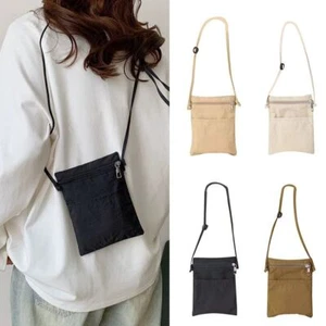 Lightweight Cell Phone Bag Nylon Fabric Crossbody Bag Phone Purse Women - Picture 1 of 12