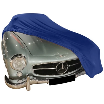 Indoor car cover fits Mercedes-Benz 300 SL Gullwing bespoke Le Mans Blue cove... Foto 1 de 4
