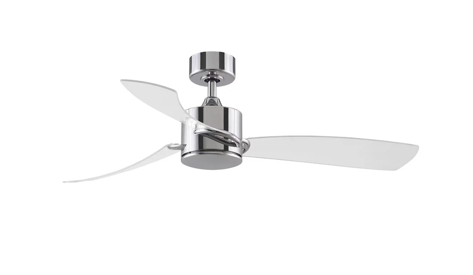 Fanimation SculptAire 52" LED Indoor Ceiling Fan in Chrome with Opal Frosted - Image 1 of 1