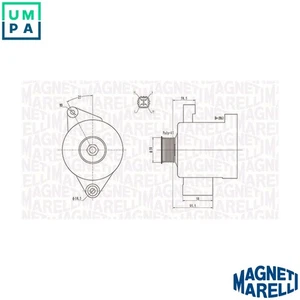 ALTERNATOR 063731796010 FOR TOYOTA HILUX/VIGO/VII/Pickup DYNA/Platform/Chassis - Picture 1 of 9