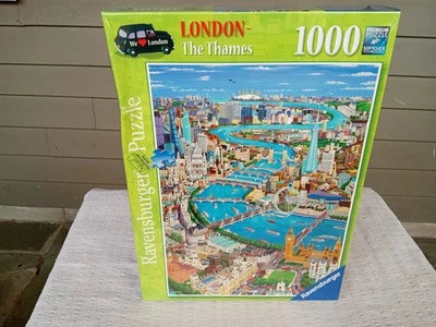 Ravensburger London The Thames  1000 Piece Jigsaw Puzzle New Sealed 2015 DENTED - Image 1 of 4