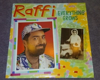 Raffi Everything Grows LP Shoreline Records 1987 Pressing w/ Inner Lyric NM/EX - Image 1 of 4