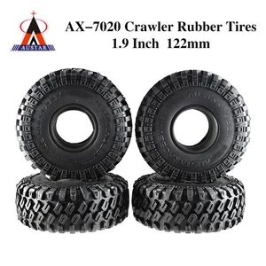 4X AUSTAR 1.9" 122mm Crawler-Reifen für 1/10 D90 TRX4 SCX10 AXIAL TF2 RC Car - Bild 1 von 12