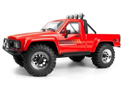 HPI Racing 160803 1:18 Red Venture18 Flux 1985 Toyota Hilux SR5 4WD Ready-to-Run - Image 1 of 4