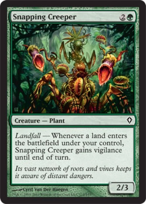 Snapping Creeper -Foil Medium Play MTG Worldwake - Image 1 of 1