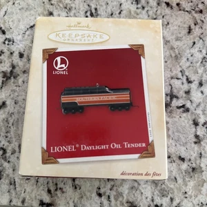 Hallmark Keepsake Lionel Daylight Oil Tender Ornament 2003 - Foto 1 di 3