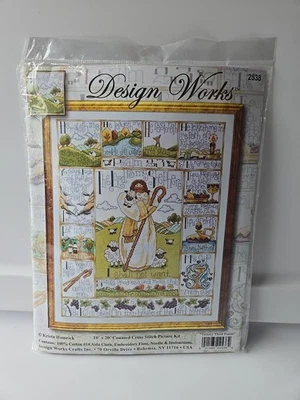 Design Works Counted cross stitch kit "Twenty Third Psalm" #2538 New-sealed - Image 1 of 4