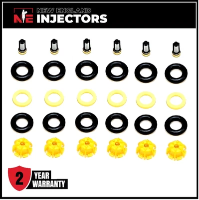 Fuel Injector Rebuild Kit Bosch 0280150714 Fits BMW 3.5L 1.5L l6 1984-1997 - Image 1 of 3