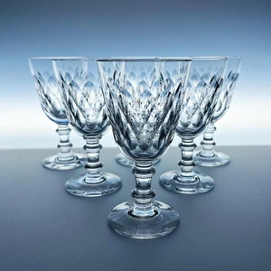 Baccarat Armagnac Wine Glasses 6-Custom Set H11.2Cm White - Picture 1 of 12