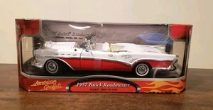 Motor Max American Graffiti 1957 Buick Roadmaster White & Red Diecast 1:18 Neu - Bild 1 von 9
