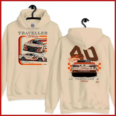 Justin Allgaier JR Motorsports Team Traveller Whiskey Car Hoodie - Image 1 of 3