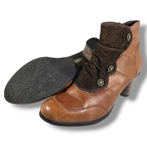 Stivaletto donna L'Artiste by Spring Step Belgard in pelle marrone taglia 39 - Foto 1 di 10