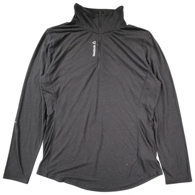 Reebok Speedwick Mujer Correr Talla L Negro Manga Larga Cuello Algodón Foto 1 de 4